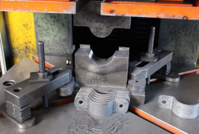 FORMING PROCESS OF A DIN3567-A TYPE CLAMP